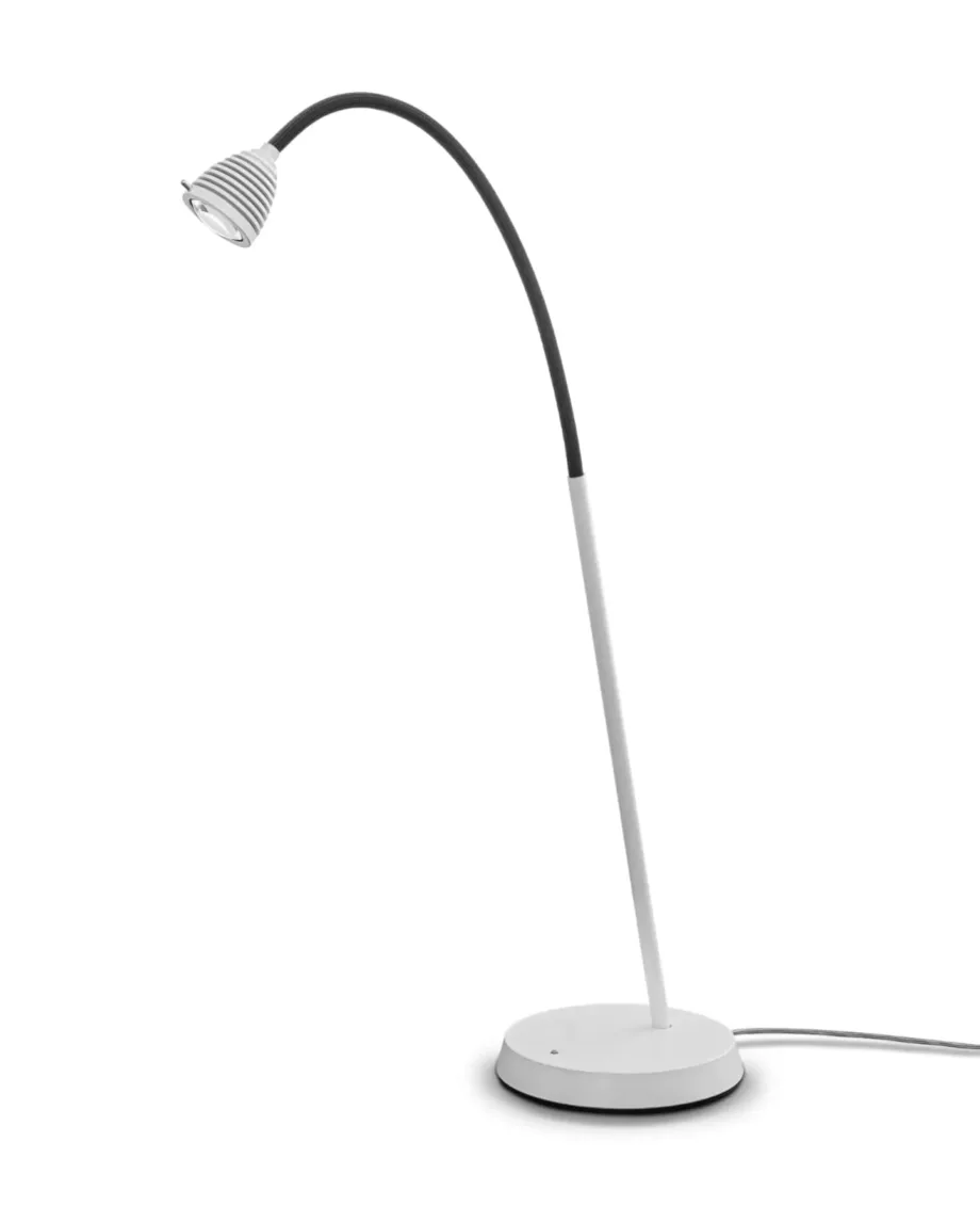 Elegant Hvid Athene TL3 LED Klemmlampe til Hjemmet