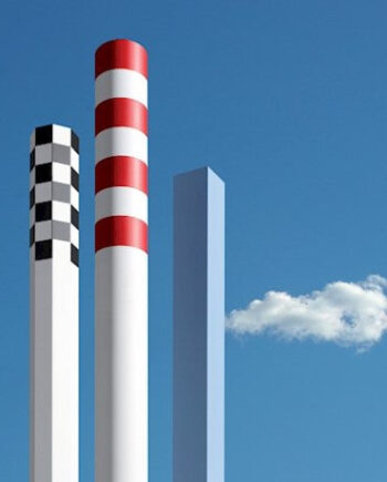 Elegant Ciminiere Italia Gulvlampe – Indirekte Lysdesign