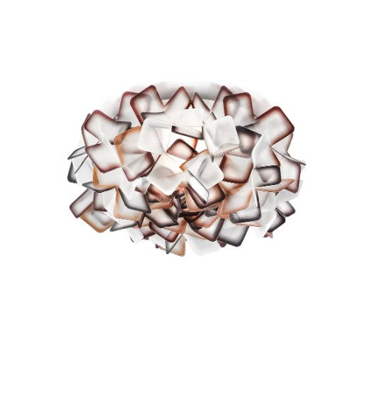 Clizia Væg-Loftlampe i Orange - Unik Designlampe Tilbud!