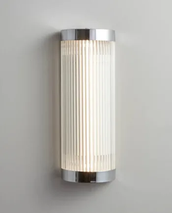 Elegant Krom Væglampe i Art Deco Stil – Tidløs Elegance