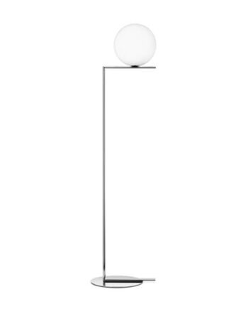 Flos IC Light F2 Krom Gulvlampe – Elegant Belysning Tilbud!