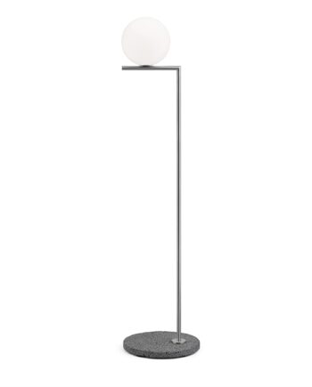 Elegant Udendørs Gulvlampe i Børstet Rustfrit Stål