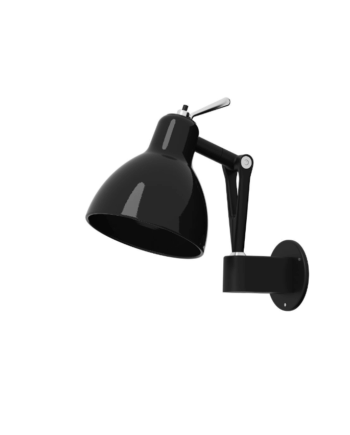 Elegant Sort Luxy Væglampe fra Rotaliana – Stilfuld Belysning
