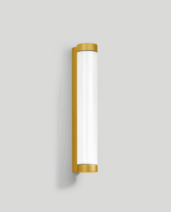 Elegant badeværelsesvæglampe med IP65 beskyttelse