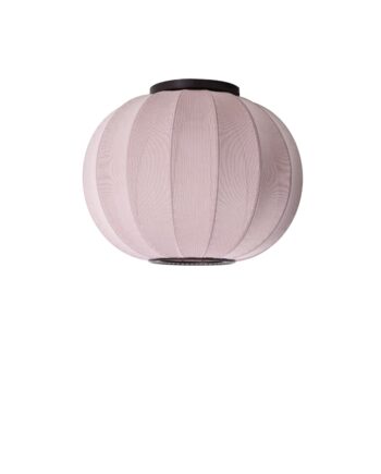 Lyserød Håndlavet Knit Wit Loftlampe – Unik Belysningstilbud