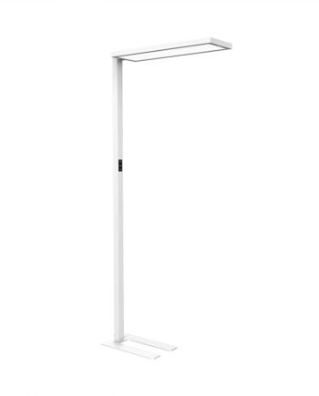 Smart Hvid LED Gulvlampe med Sensor til Effektiv Belysning