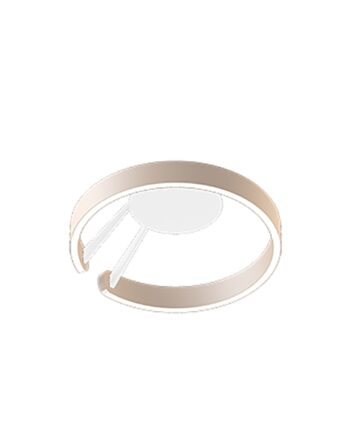 Eksklusiv Occhio Mito Aura Loftlampe i Mat Guld og Hvid