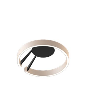 Eksklusiv Sort Occhio Mito Aura Loftlampe til Elegant Belysning