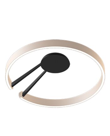 Elegant Mat Guld Loftlampe – Stilfuld Belysning Tilbud