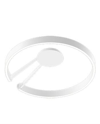 Eksklusiv Hvid Occhio Mito Aura Loftlampe – Stilfuld Belysning