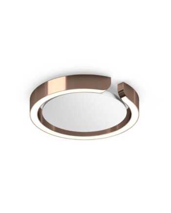 Elegant Væg- og Loftlampe i Rosegold fra Occhio