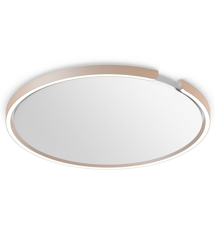 Elegant Loftlampe i Mat Guld – Luksus til Dit Hjem