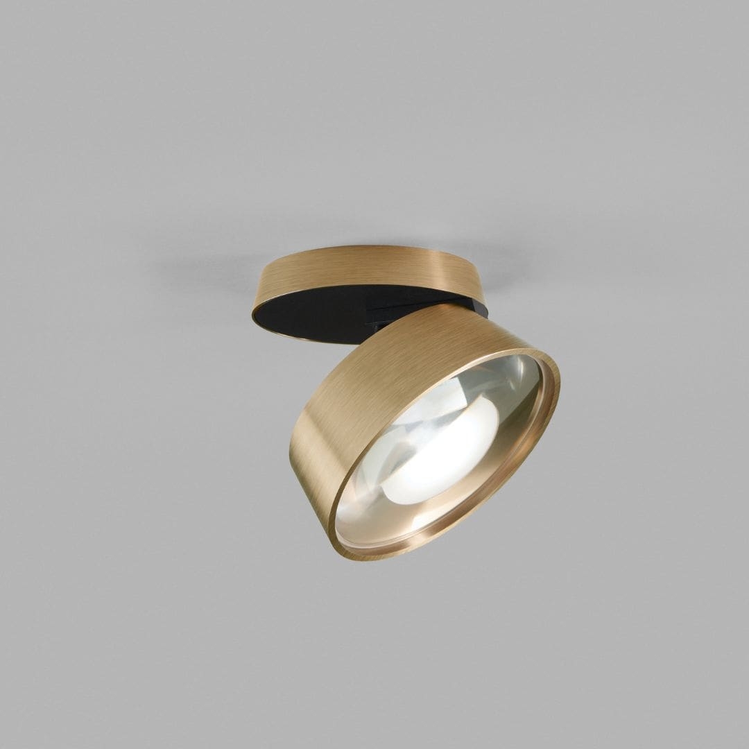 Elegant Vantage 2 LED Loftlampe i Messing – Moderne Stil