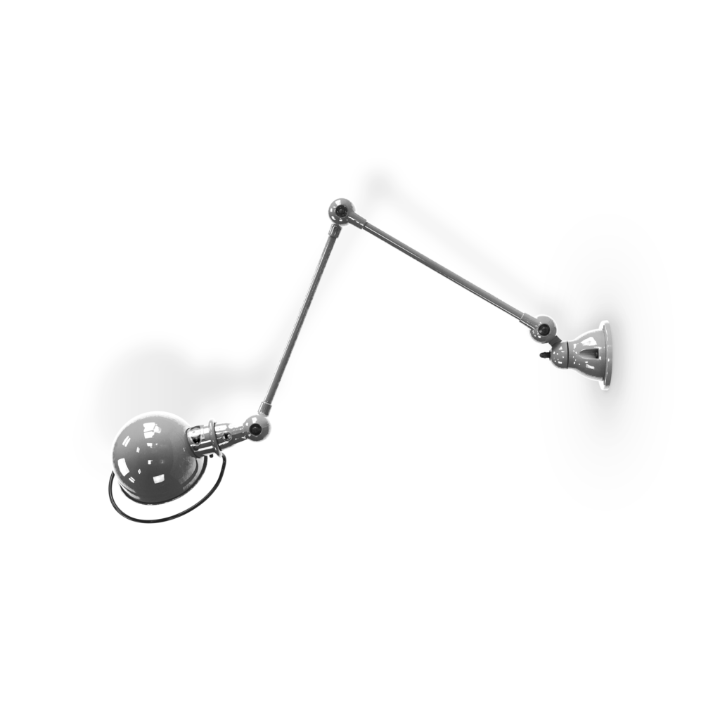 Loft D4401 Væglampe i Børstet Stål – Outlet Tilbud!