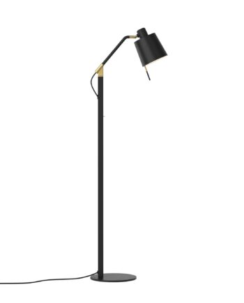 Astro Edward Sort Gulvlampe - Elegant Belysning til Hjemmet