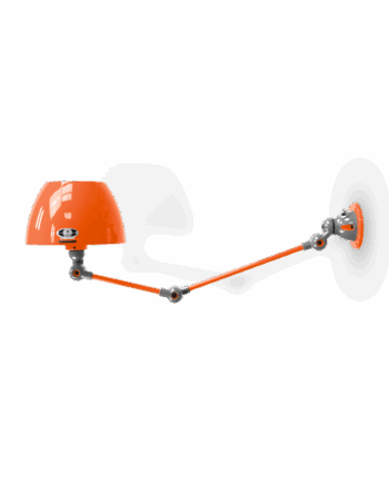 Jieldé Aicler AIC371 Væglampe i Poleret Orange Finish