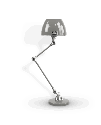 Aicler Aic373 Bordlampe Fra Jield Mouse Grey Poleret Blank - Jieldé Lampoo