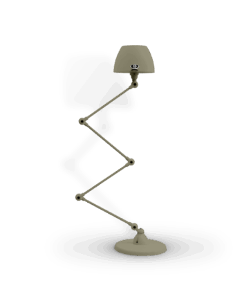 Aicler Aic433 Gulvlampe Fra Jield Khaki Grey Mat - Jieldé Lampoo