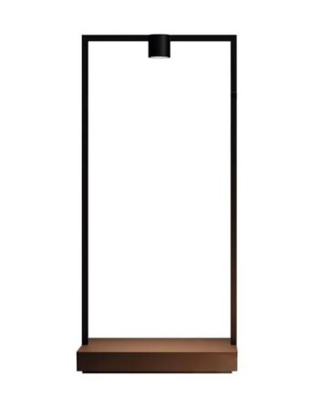 Artemide Curiosity Bordlampe i Sort og Brun - Minimalistisk Design