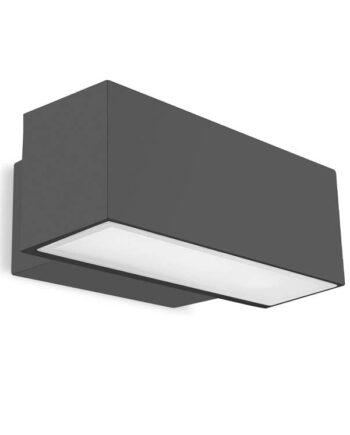 Afrodita Led Væglampe Leds Mørk Grå - Leds C4 Lampoo