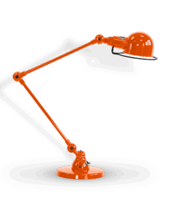 Jieldé Signal Si333 Bordlampe i Blank Orange - Unik Belysning