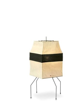 Beige/Sort Vitra Akari Bord Gulvlampe Uf1 - Vitra Lampoo  - 4055737005787