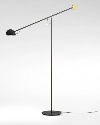 Coprnica Gulvlampe i Graphite og Guld - Marset Design