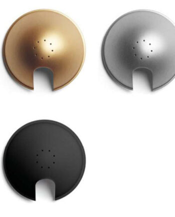 Berenice D12nt Gulvlampe Luce Plan Mat Alu Stel Brass Metal Skærm - Luceplan Lampoo