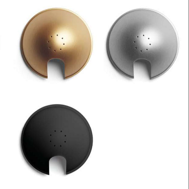 Berenice D12nt Gulvlampe Luce Plan Mat Alu Stel Brass Metal Skærm - Luceplan Lampoo