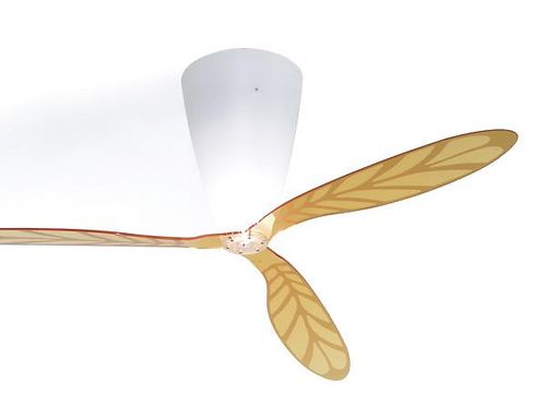 Luceplan Blow D28 Loftlampe med Ventilator og Lysdæmper