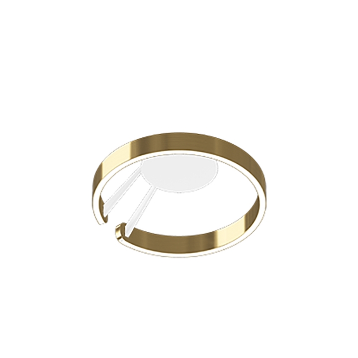 Hvid Occhio Mito Aura Loftlampe Smal Air Bronze - Occhio Lampoo