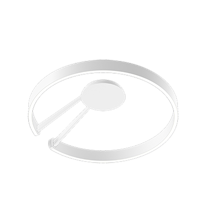 Hvid Occhio Mito Aura Loftlampe Bred Air Mat - Occhio Lampoo