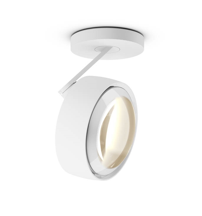 Hvid Occhio Piu Alto Volt S80 Loftlampe Mat - Occhio Lampoo