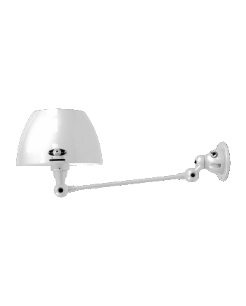 Aicler Aic301 Væglampe Fra Jield Silver Grey Blank - Jieldé Lampoo