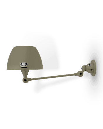 Aicler Aic301 Væglampe Fra Jield Khaki Grey Mat - Jieldé Lampoo