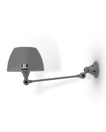 Aicler Aic301 Væglampe Fra Jield Mouse Grey Mat - Jieldé Lampoo