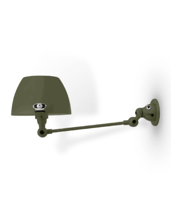 Grøn Aicler Aic301 Væglampe Fra Jield Olive Green Mat - Jieldé Lampoo