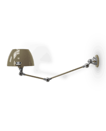 Aicler Aic371 Væglampe Fra Jield Pearl Beige Poleret Blank - Jieldé Lampoo