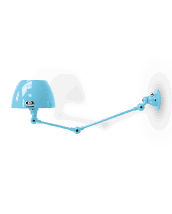 Aicler Aic371 Væglampe Fra Jield Pastel Blue Blank - Jieldé Lampoo