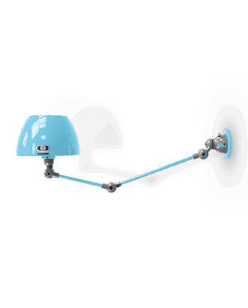 Aicler Aic371 Væglampe Fra Jield Pastel Blue Poleret Blank - Jieldé Lampoo