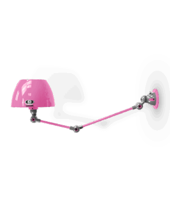 Pink Aicler Aic371 Væglampe Fra Jield Poleret Blank - Jieldé Lampoo