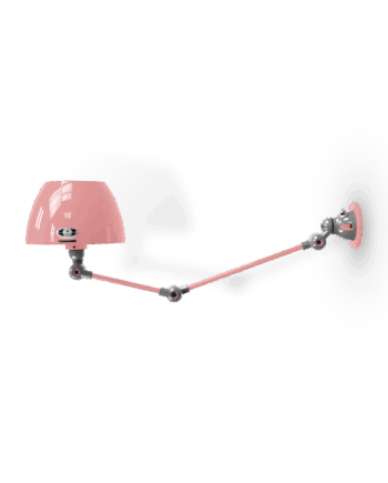 Pink Aicler Aic371 Væglampe Fra Jield Old Poleret Blank - Jieldé Lampoo