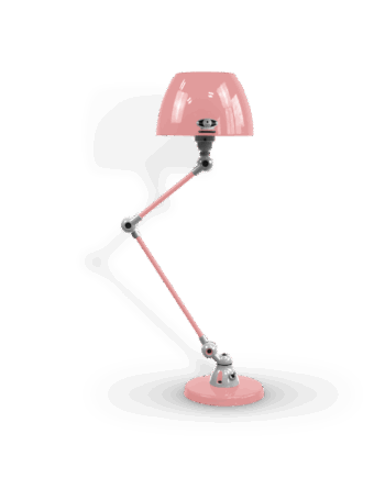 Pink Aicler Aic373 Bordlampe Fra Jield Old Poleret Blank - Jieldé Lampoo