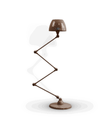 Aicler Aic433 Gulvlampe Fra Jield Chocolate Blank - Jieldé Lampoo