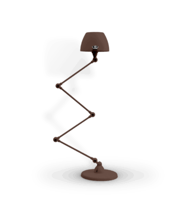 Aicler Aic433 Gulvlampe Fra Jield Chocolate Mat - Jieldé Lampoo