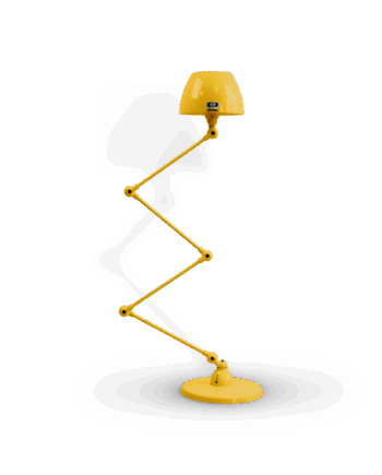 Aicler Aic433 Gulvlampe Fra Jield Mustard Blank - Jieldé Lampoo