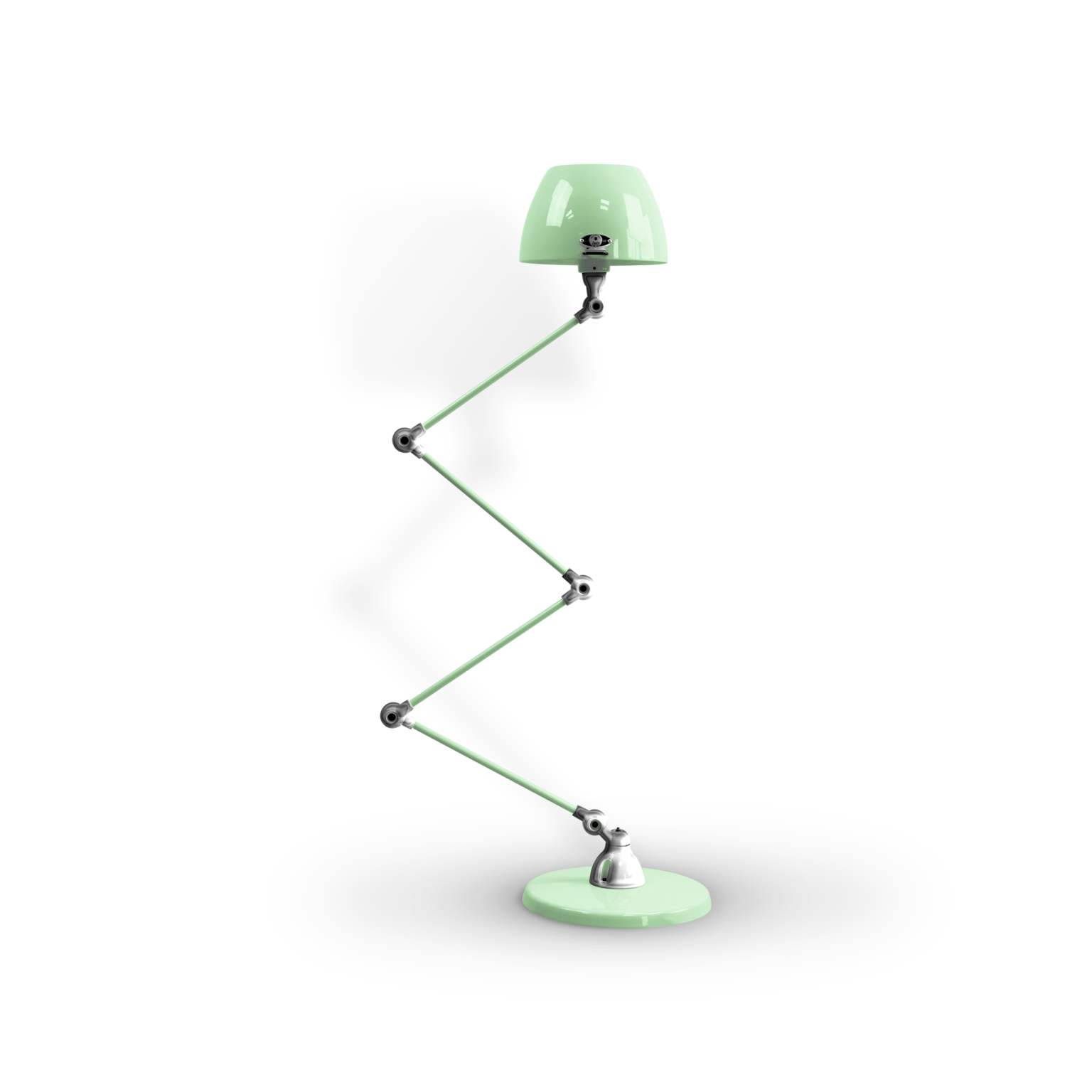 Grøn Aicler Aic433 Gulvlampe Fra Jield Water Green Poleret Blank - Jieldé Lampoo