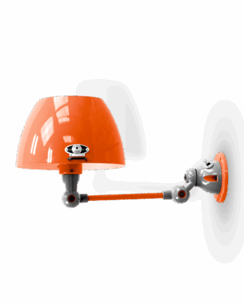 Aicler Aic701 Væglampe Fra Jield Orange Poleret Blank - Jieldé Lampoo