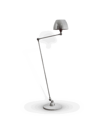 Aicler Aic833 Gulvlampe Fra Jield Brushed Steel Blank - Jieldé Lampoo