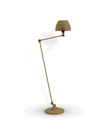 Aicler Aic833 Gulvlampe Fra Jield Pearl Gold Mat - Jieldé Lampoo